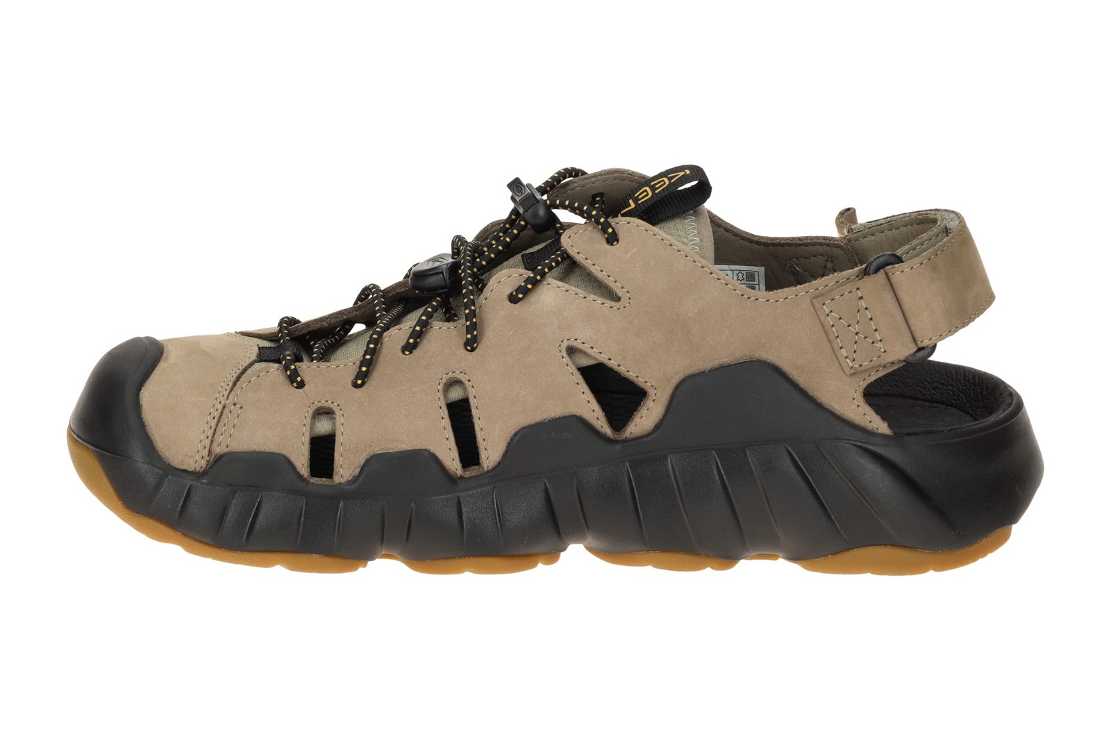 Scarpe Keen HYPERPORT FISHERMAN LEATHER marrone sandalo uomo 1030723 nuove