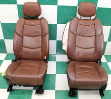 -bag 15 Escalade Brown Leather Heated Cooled Memory Front Bucket Seats Pair -bag 15 Escalade Brown Leather Heated Cooled Memory Front Bucket Seats Pair