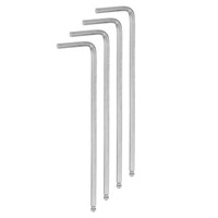 4Stk Kugelkopf-InnensechskantschlüSsel 3Mm L-Form Langer Arm SechskantschlüSsel
