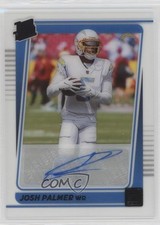 2021 Panini Clearly Donruss Rated Rookie Auto Josh Palmer #77 Auto 18yu