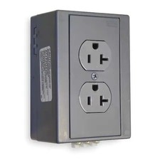 Hubbell Wiring Device-Kellems Drub20 Duplex Straight Blade Receptacle, 5-20R,