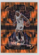2023-24 Panini Select Concourse Orange Flash Prizm Bradley Beal #47 1j45