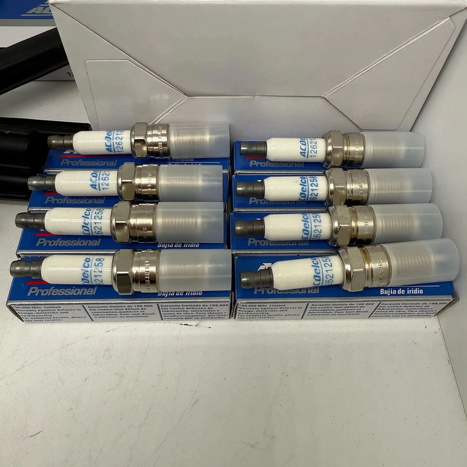 ACDelco 8X 41-110 Spark Plug & 9748UU Wire Set For Chevrolet GMC 4.8L 5.3L 6.0L - Image 2 of 4