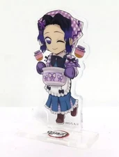 Demon Slayer Shinobu Kocho Acrylic Stand Panel 3.1x1.9in Ufotable Cafe 2023