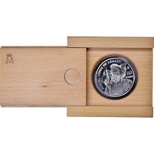 Espagne, 10 Euro, 2003, Madrid, Miguel Lopez de Legazpi.BE, FDC, Argent, KM:1053