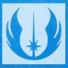 Star Wars Jedi Order Symbol Stencil Stencil, Mylar Airbrush Painting Wall Art