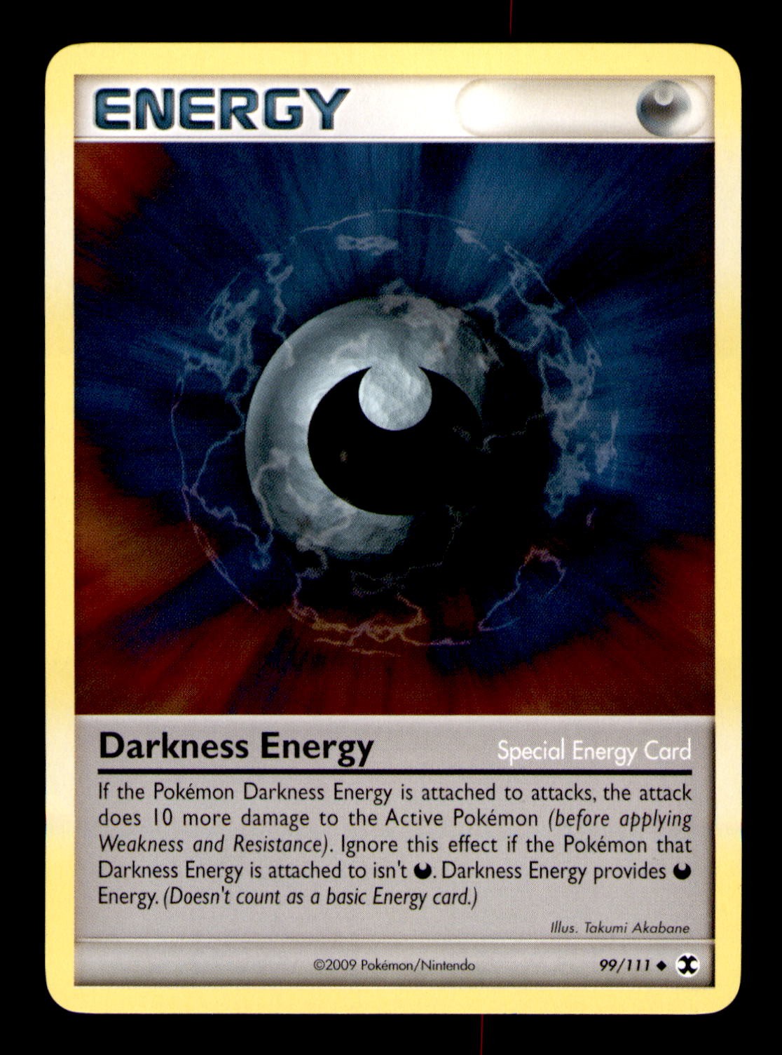 Darkness Energy 99/111 Uncommon Rising Rivals Pokemon Near Mint