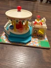 Vintage 1972 Fisher-Price Little People Musical Merry-Go-Round Toy #916