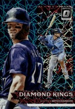 2022 Donruss Optic Mitch Haniger #12 Teal Velocity Prizm Seattle Mariners 16L