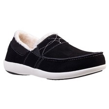 Spenco Fiesta Cozier Orthotic Support Women's Slippers Black - 7 Medium