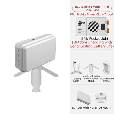 LED Füllleuchte 40W mit 2500K 9000K Leistung für professionelle Videoproduktio