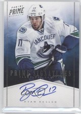 2011-12 Panini Prime Prime Signatures 66/99 Ryan Kesler #53 Auto 8tn