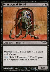 Phantasmal Fiend #57a Coldsnap Theme Deck Reprints MTG
