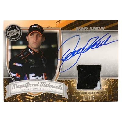 2011 PP Magnificent Materials #MMSE-DH Denny Hamlin Sheet Metal Auto 21/99