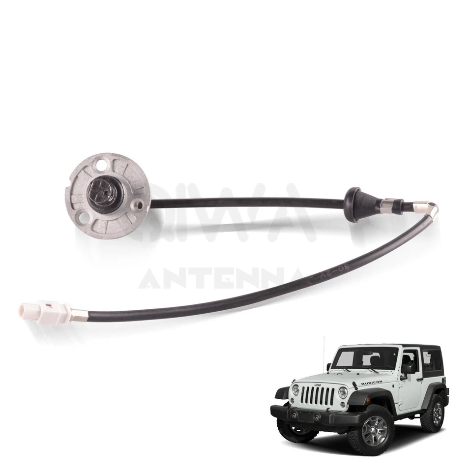 Cable base de antena y soporte para Jeep Wrangler Gladiator 2007-2022 Foto 2 de 4