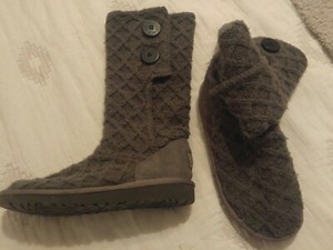 ugg lattice cardy knit boot
