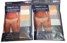 2 Packs GapBody Ladies Seamless Bikini Hipster Underwear XXL 10 pieces Bargain