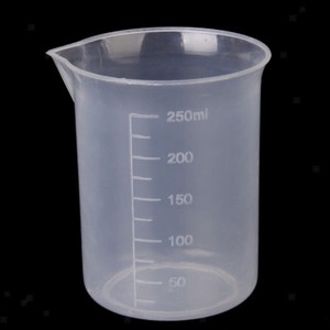 50ml Small Plastic Graduated Measuring Beaker Cup Container Ebay