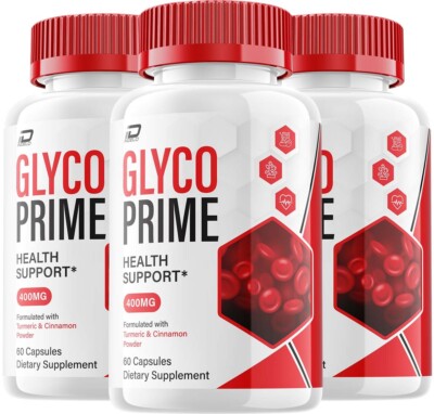 (3 Pack) Glyco Prime Capsules   GlycoPrime, All Natural Glycogen Support