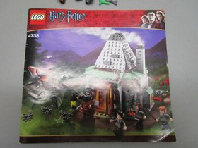 Lego HARRY POTTER HAGRID'S HUT SET 4738 JUST THE HUT & ALL OF ITS ACCESSORIES