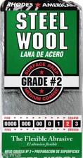 12 Pad Pack Steel Wool Grade 2 - Medium Coarse