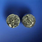 EGYPT PTOLEMY KING OF CYPRESS ZEUS AMMON EAGLE PALM BRANCH MONOGRAM ΚΥΠΡ COIN