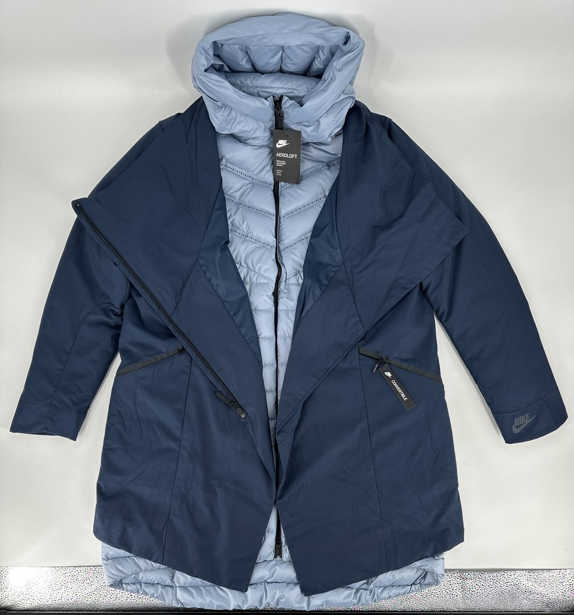 Nike Jacket NSW Tech Aeroloft 3-in-1 Parka Women's XL Down Nike Jacket NSW Tech Aeroloft 3-in-1 Parka Women's XL Down