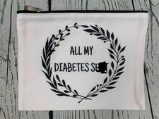 Funny Diabetic Travel Bag Pouch Personalized Gift
