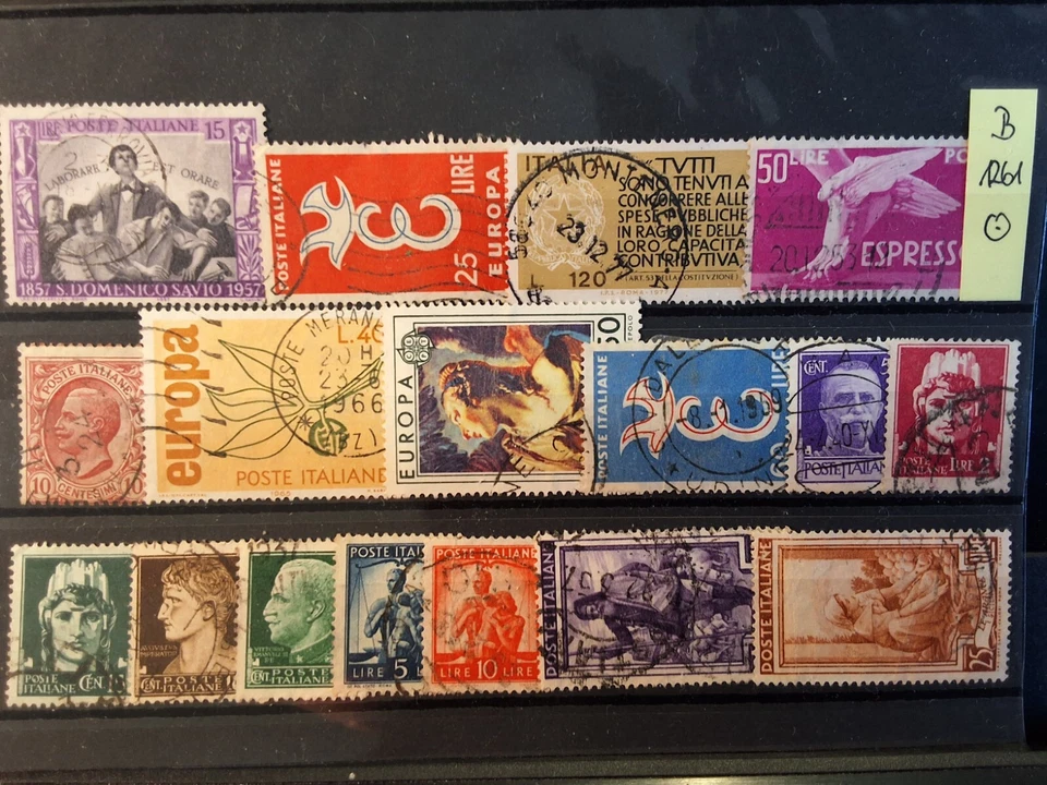 ITALIEN 🇮🇹 BRIEFMARKEN POSTFRISCH LOT B 1261 - Bild 1 von 1