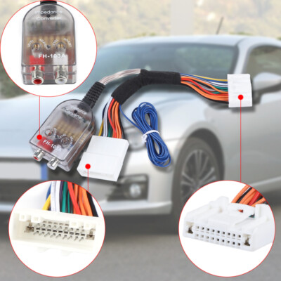 Plug & Play Subwoofer/Amplifier Harness For Nissan & Subaru Factory Radios