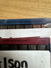 Large Lot Of Gilson Microfiche Walk Behind Mower, Riding Mower, Snow Thrower,etc