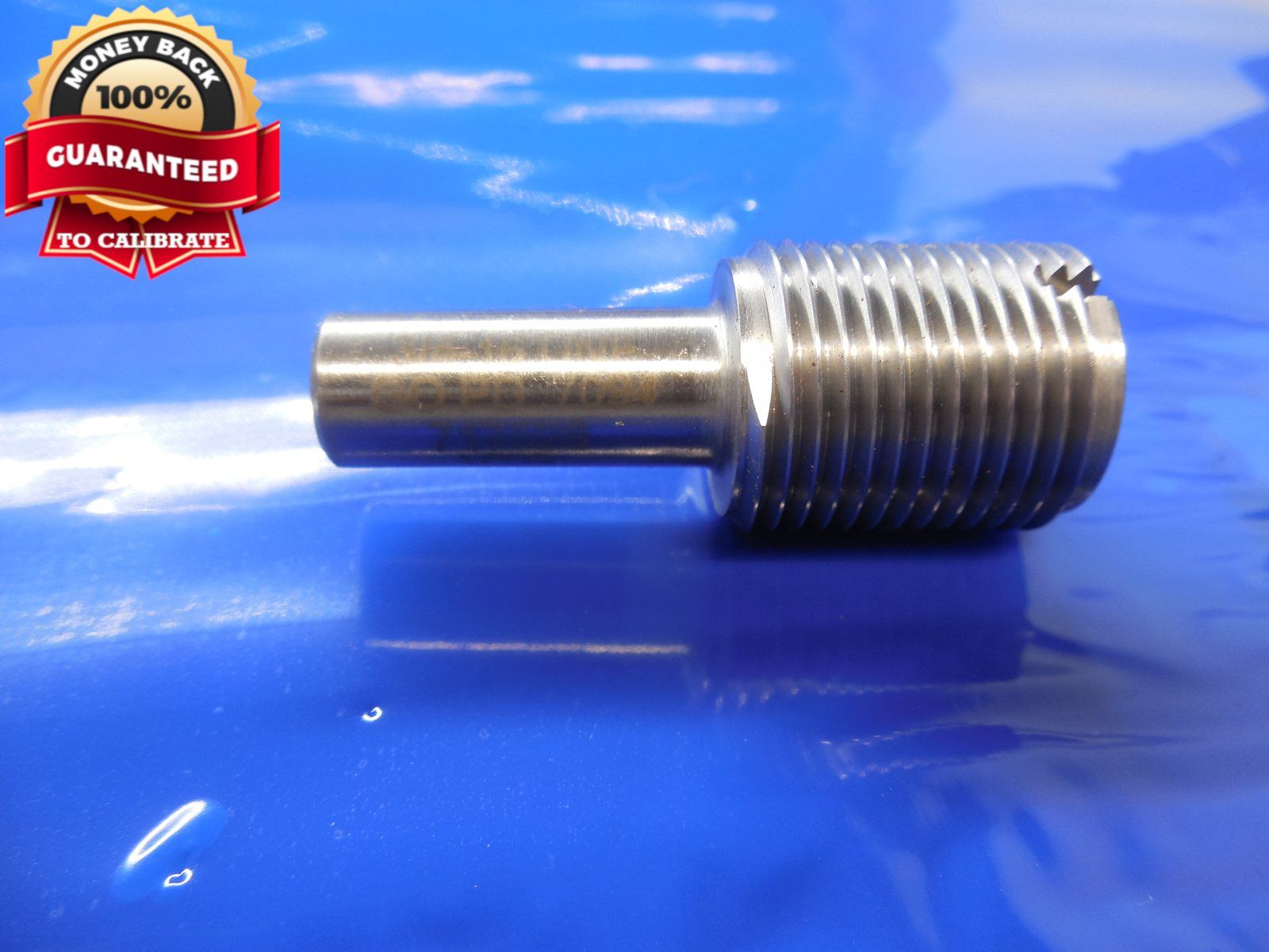 3/4 16 UNF VERMONT THREAD PLUG GAGE TAPERLOCK MEMBER .75 GO ONLY P.D