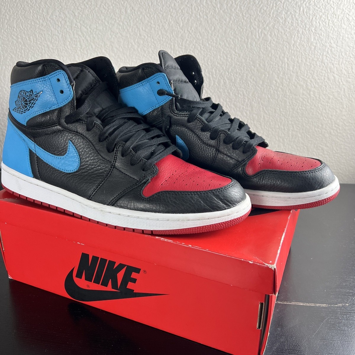 Jordan 1 High OG UNC To Chicago 2020 Womens Size 15.5 (Mens