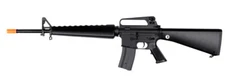 Golden Eagle JG F6618 Super Enhanced M16 A1 Vietnam AEG Metal Gear, Polymer Body