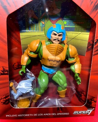 2019 Super7 - MOTU - Los Amos del Universo 5.5” Retro Figure: Man