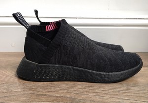 adidas nmd cs2 triple black shock pink