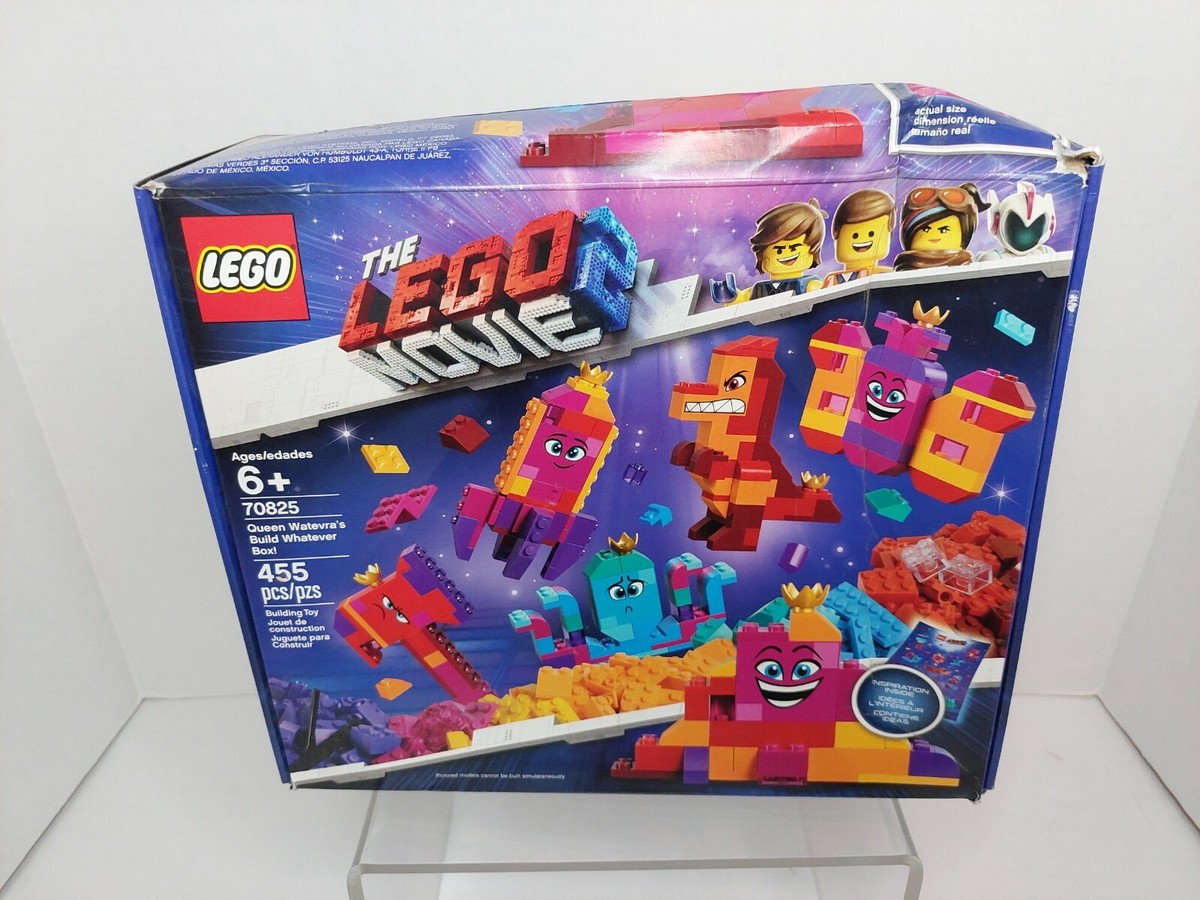 Lego Movie 2 Queen Watevra's Build Whatever Box - UNCOUNTED AS-IS