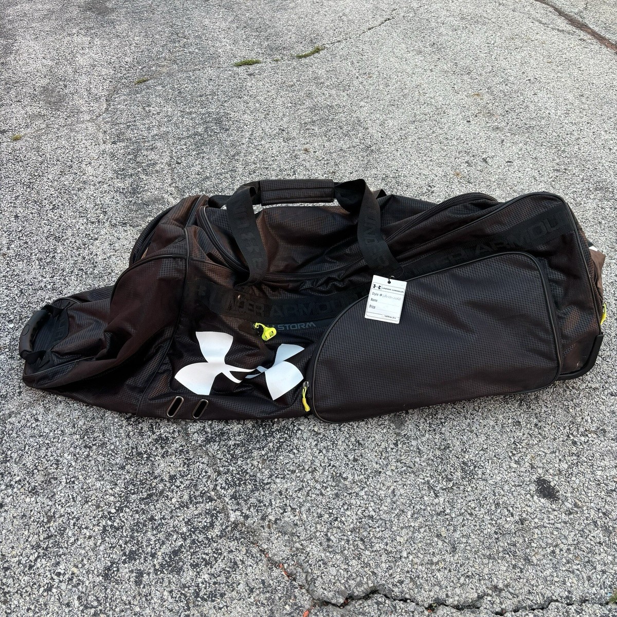 Under Armour XX Large Rolling Coaches Equipment Travel Sports Bag