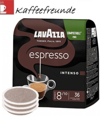 NEU 36 Lavazza Intenso Kaffeepads für Senseo
