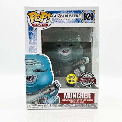 Funko POP Muncher Glows In The Dark 929 Ghostbusters Afterlife Movies GITD