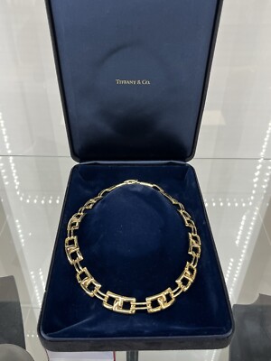 Tiffany & Co 2001 18k Yellow Gold Necklace 118 Grams
