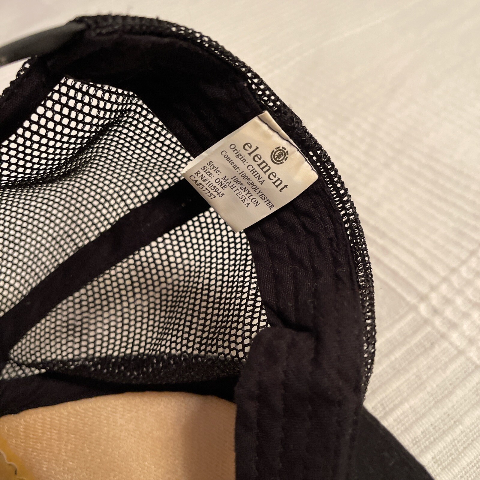 Element late 2000s adjustable snapback trucker hat - image 7