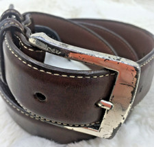 BRIGHTON Full Grain GLOVE LINING BELT USA MADE holes at 31-36 WIDTH 1.25"
