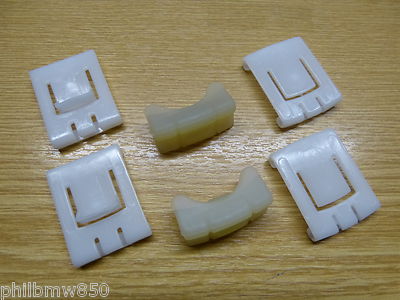 NEU Gleitstück SET Satz für 2 Sitz VW Golf 1 2 Cabrio Scirocco Polo 171881213B