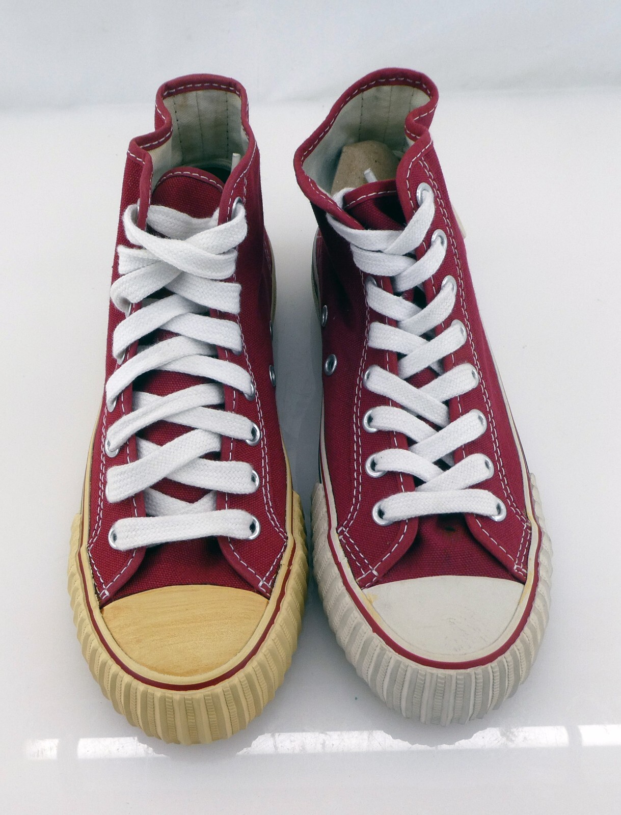 PF Flyers Shoes Center Reissue Hi Fuschia Pink/Red Sneakers Womens 6.5