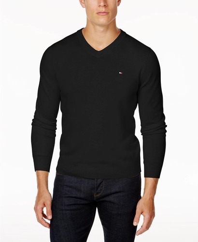 Tommy Hilfiger Men's Signature Solid V 