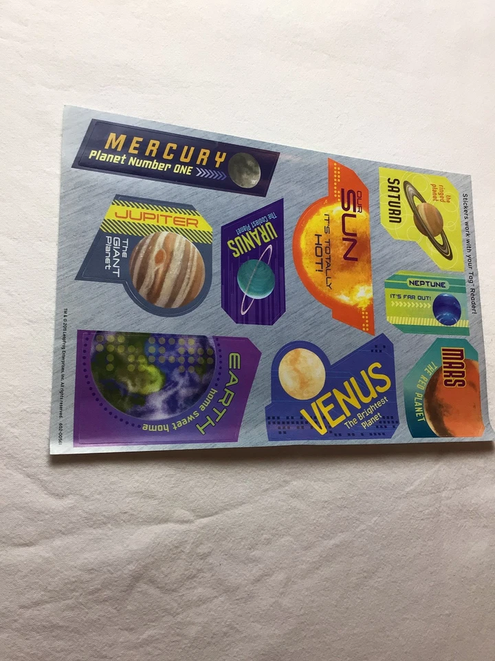 Leap Frog Tag Solar System Adventure Pack Map Activity Board - Image 3 of 4