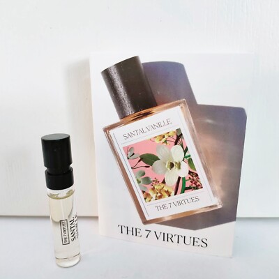 The Virtues Santal Vanille Eau De Parfum mini Spray Fragrance