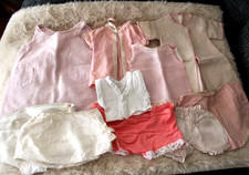 Vintage Doll Clothes Lot Undies Gowns Bloomers Dress