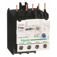 SCHNEIDER ELECTRIC, LR2K0310, Overload Relay, 2.6-3.7A, 690V AC, 1NC/1NO